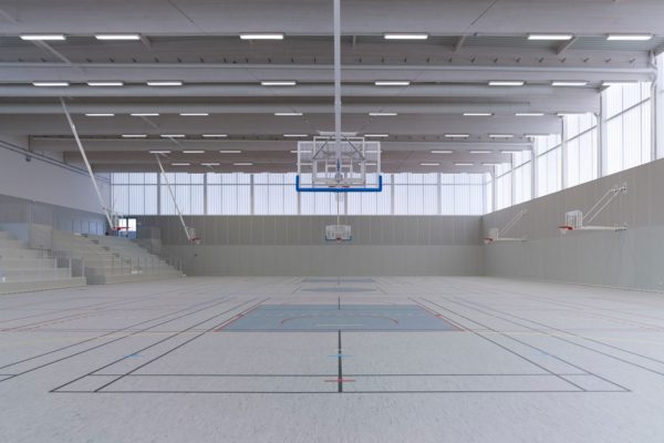 Sports complex in Bussy Saint-Georgers, fot. Yohan Zerdoun